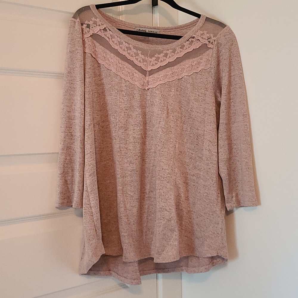 NWOT Pink sweater